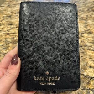 Kate Spade Madison Passport Holder Black